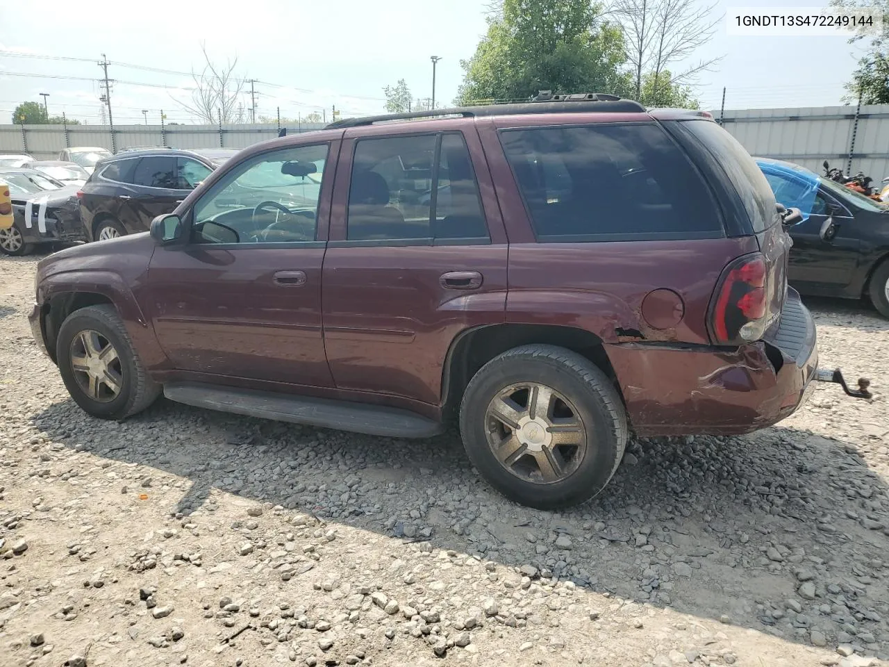 1GNDT13S472249144 2007 Chevrolet Trailblazer Ls