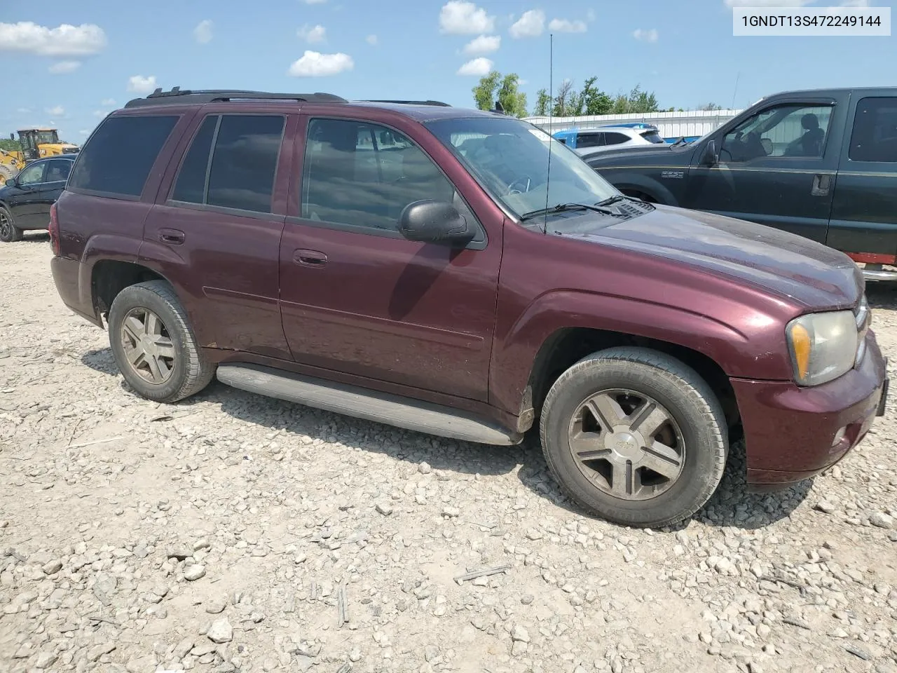 2007 Chevrolet Trailblazer Ls VIN: 1GNDT13S472249144 Lot: 64214854