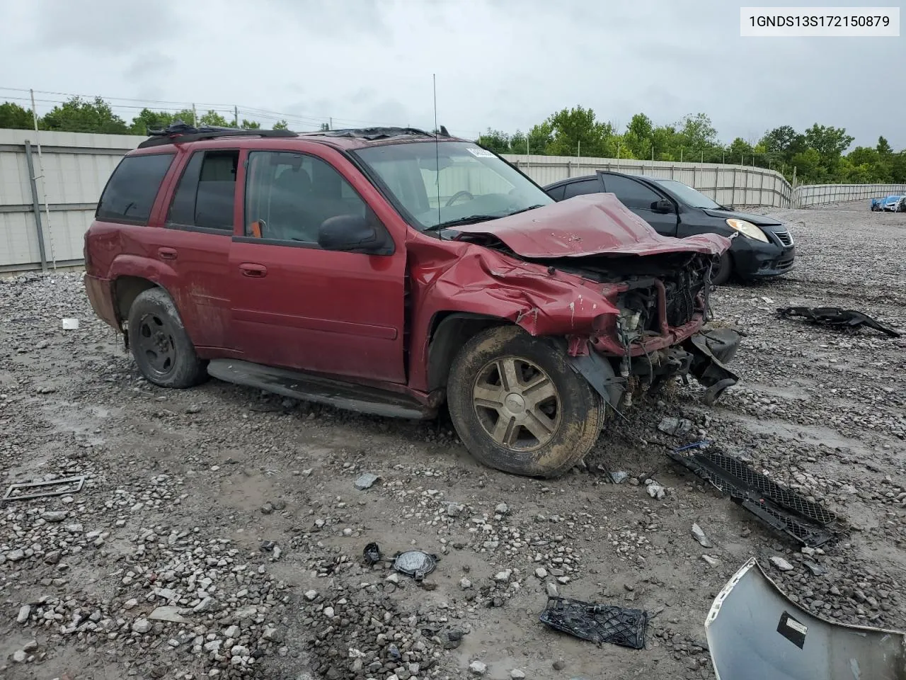 1GNDS13S172150879 2007 Chevrolet Trailblazer Ls