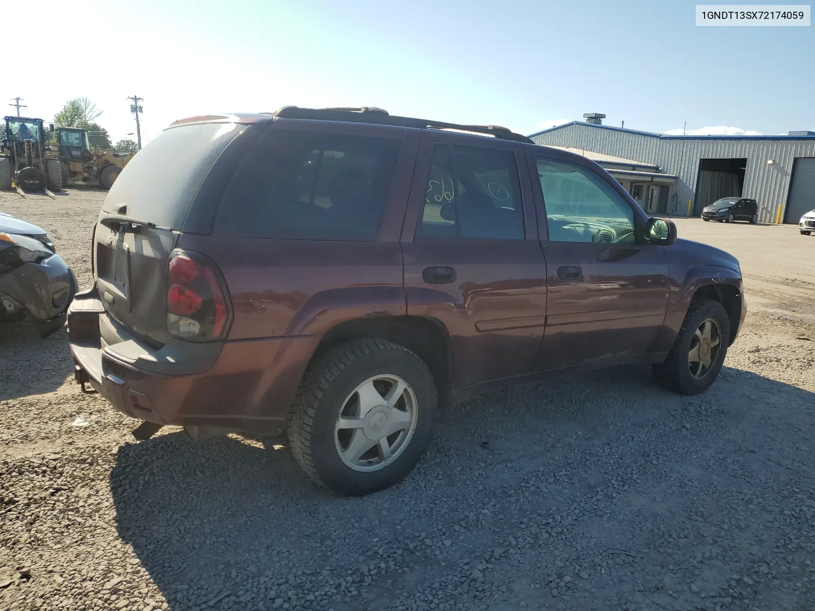 2007 Chevrolet Trailblazer Ls VIN: 1GNDT13SX72174059 Lot: 66377644