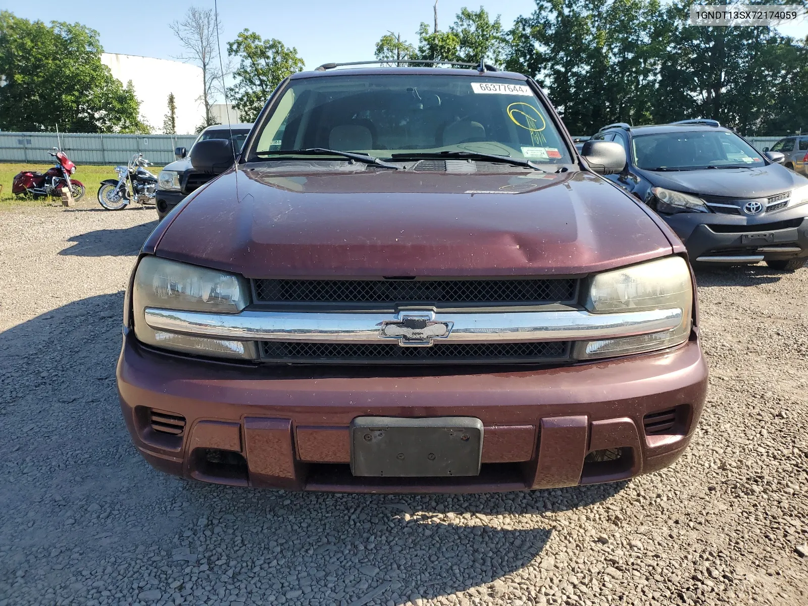 2007 Chevrolet Trailblazer Ls VIN: 1GNDT13SX72174059 Lot: 66377644