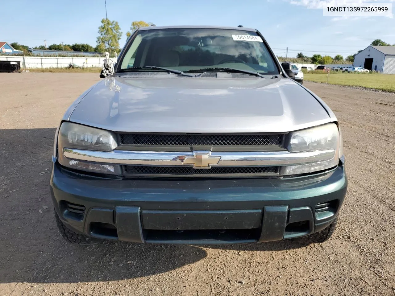 2007 Chevrolet Trailblazer Ls VIN: 1GNDT13S972265999 Lot: 70014584