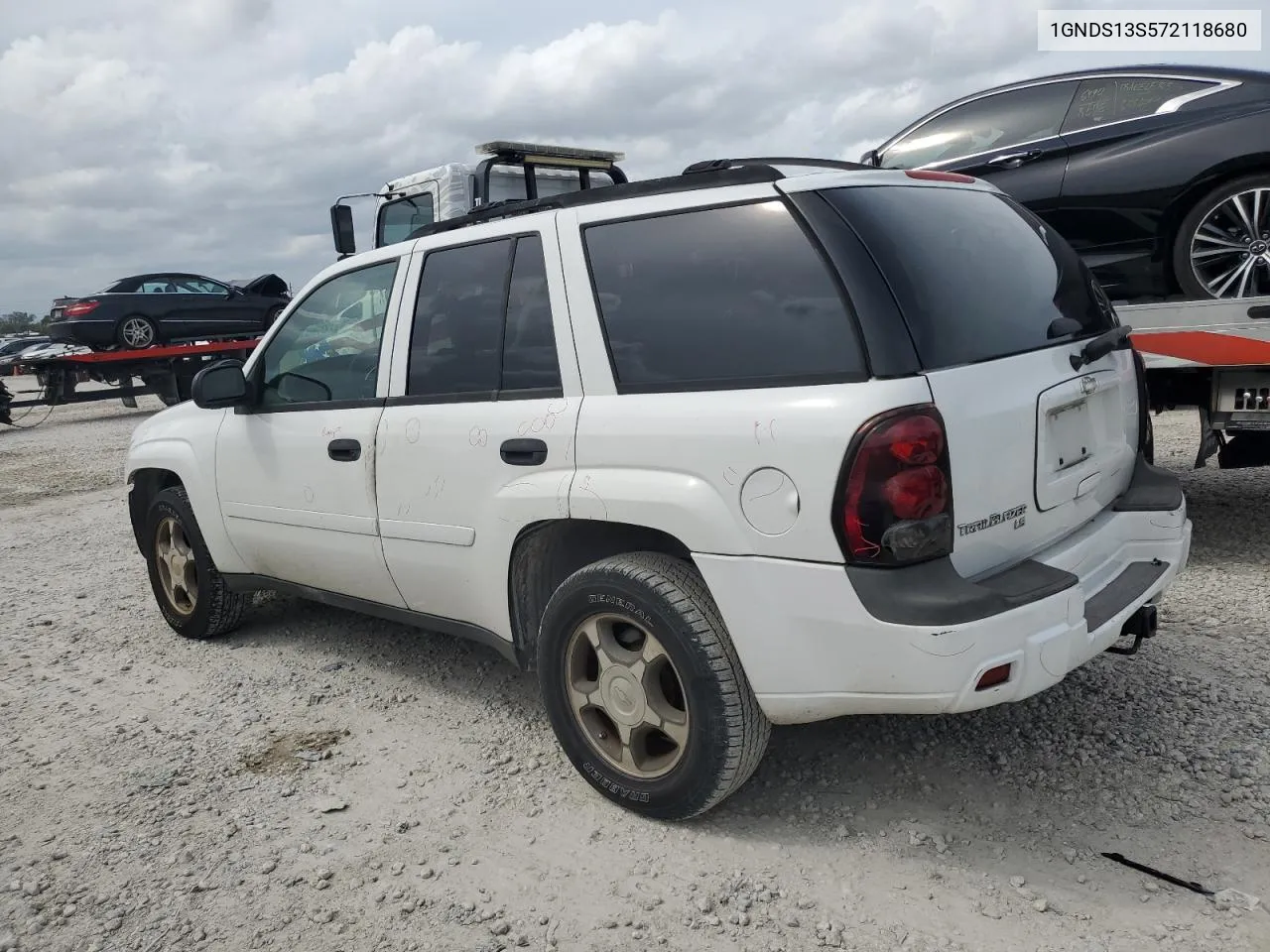 2007 Chevrolet Trailblazer Ls VIN: 1GNDS13S572118680 Lot: 72689734