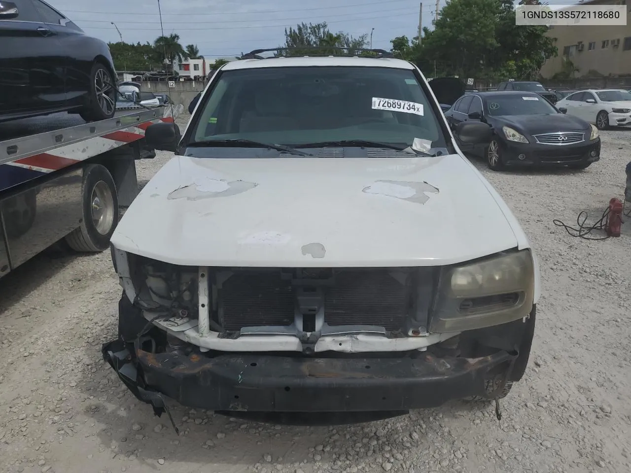 1GNDS13S572118680 2007 Chevrolet Trailblazer Ls