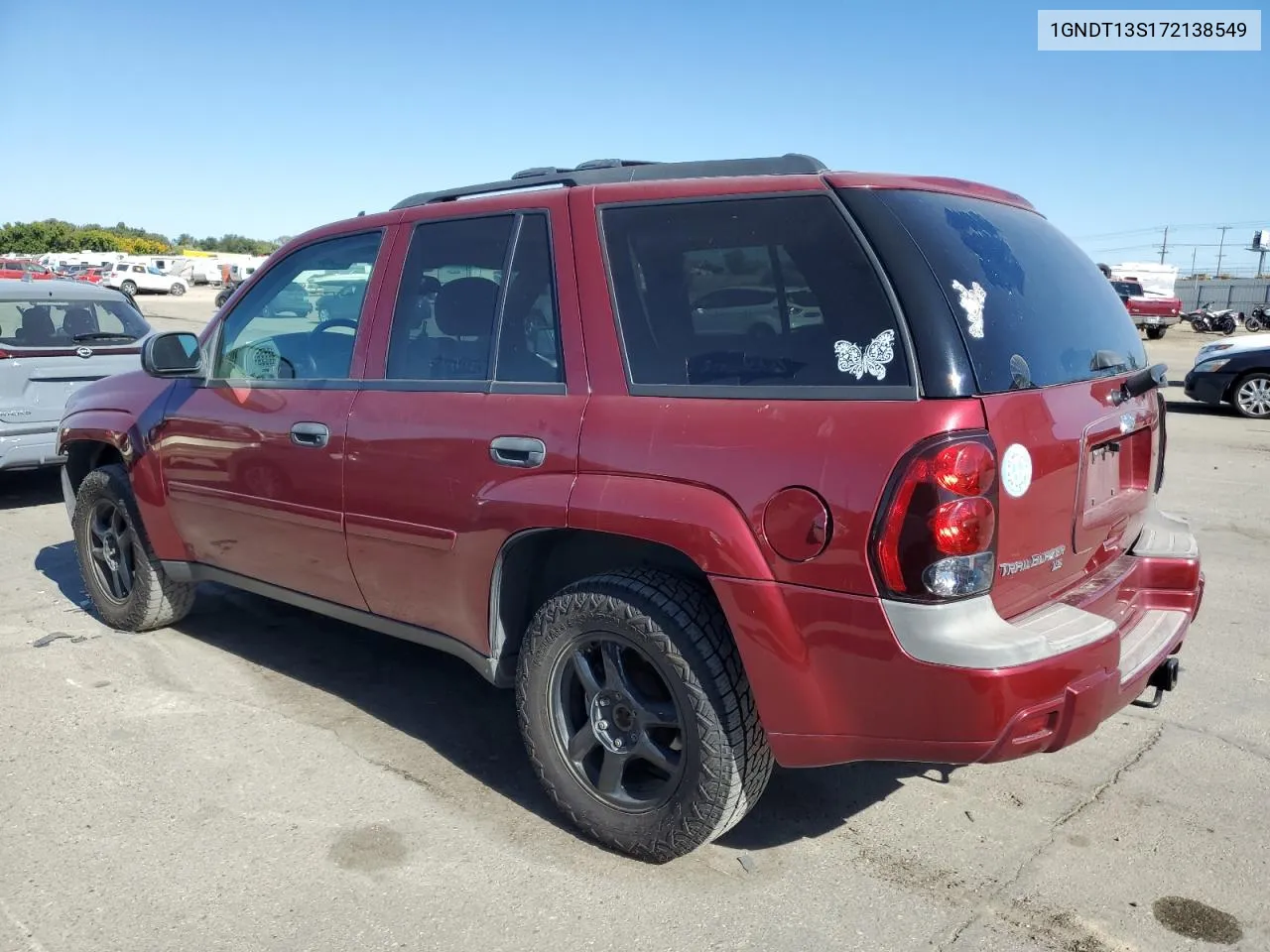 1GNDT13S172138549 2007 Chevrolet Trailblazer Ls