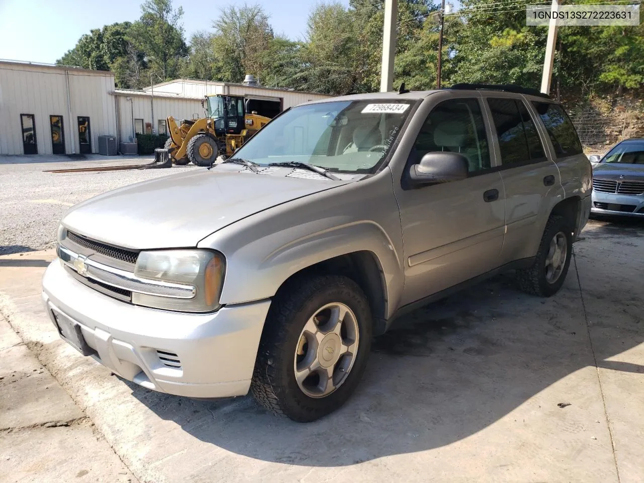 2007 Chevrolet Trailblazer Ls VIN: 1GNDS13S272223631 Lot: 72968434