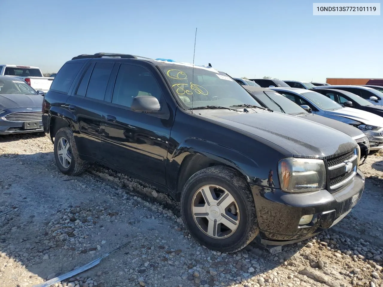 2007 Chevrolet Trailblazer Ls VIN: 1GNDS13S772101119 Lot: 73151684