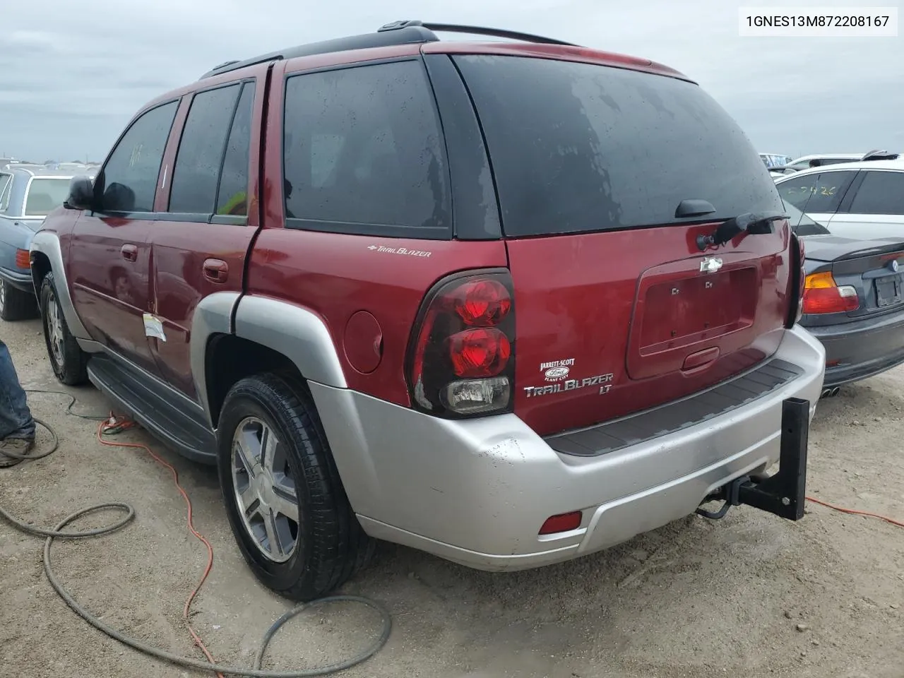 2007 Chevrolet Trailblazer Ls VIN: 1GNES13M872208167 Lot: 74201644