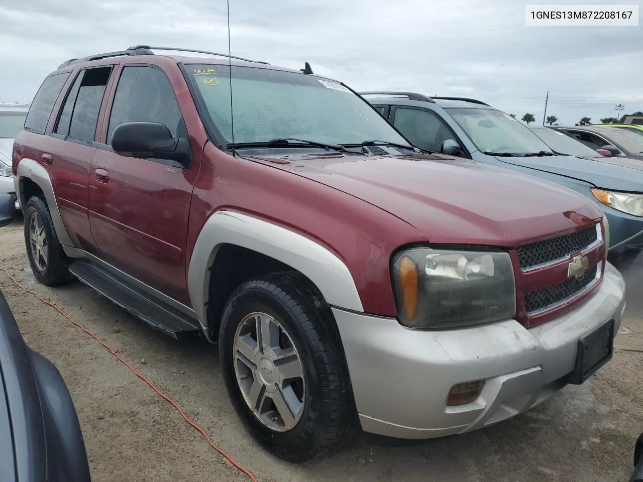 2007 Chevrolet Trailblazer Ls VIN: 1GNES13M872208167 Lot: 74201644