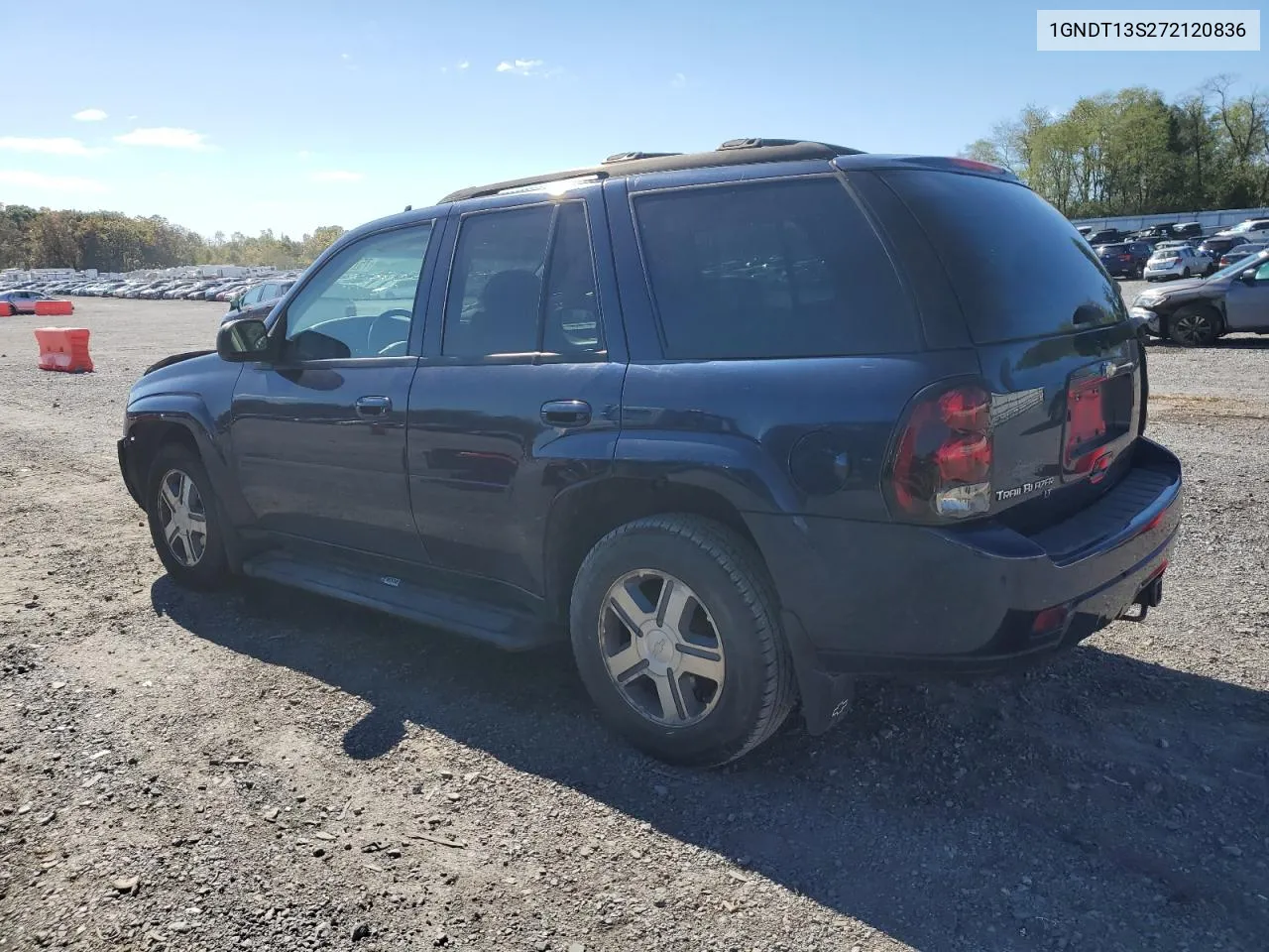 2007 Chevrolet Trailblazer Ls VIN: 1GNDT13S272120836 Lot: 75742864