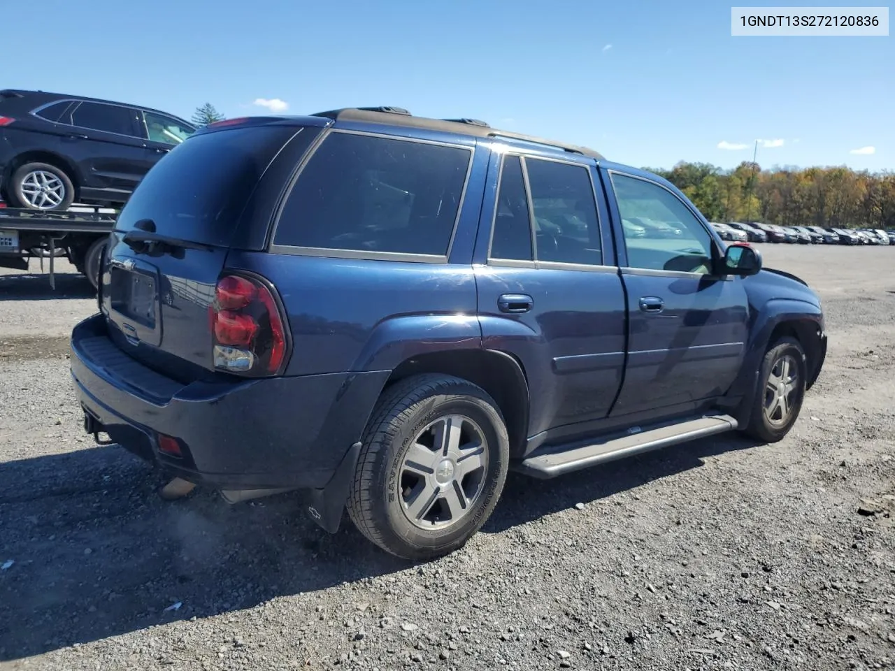 2007 Chevrolet Trailblazer Ls VIN: 1GNDT13S272120836 Lot: 75742864