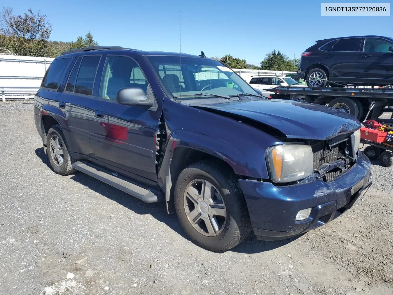 1GNDT13S272120836 2007 Chevrolet Trailblazer Ls