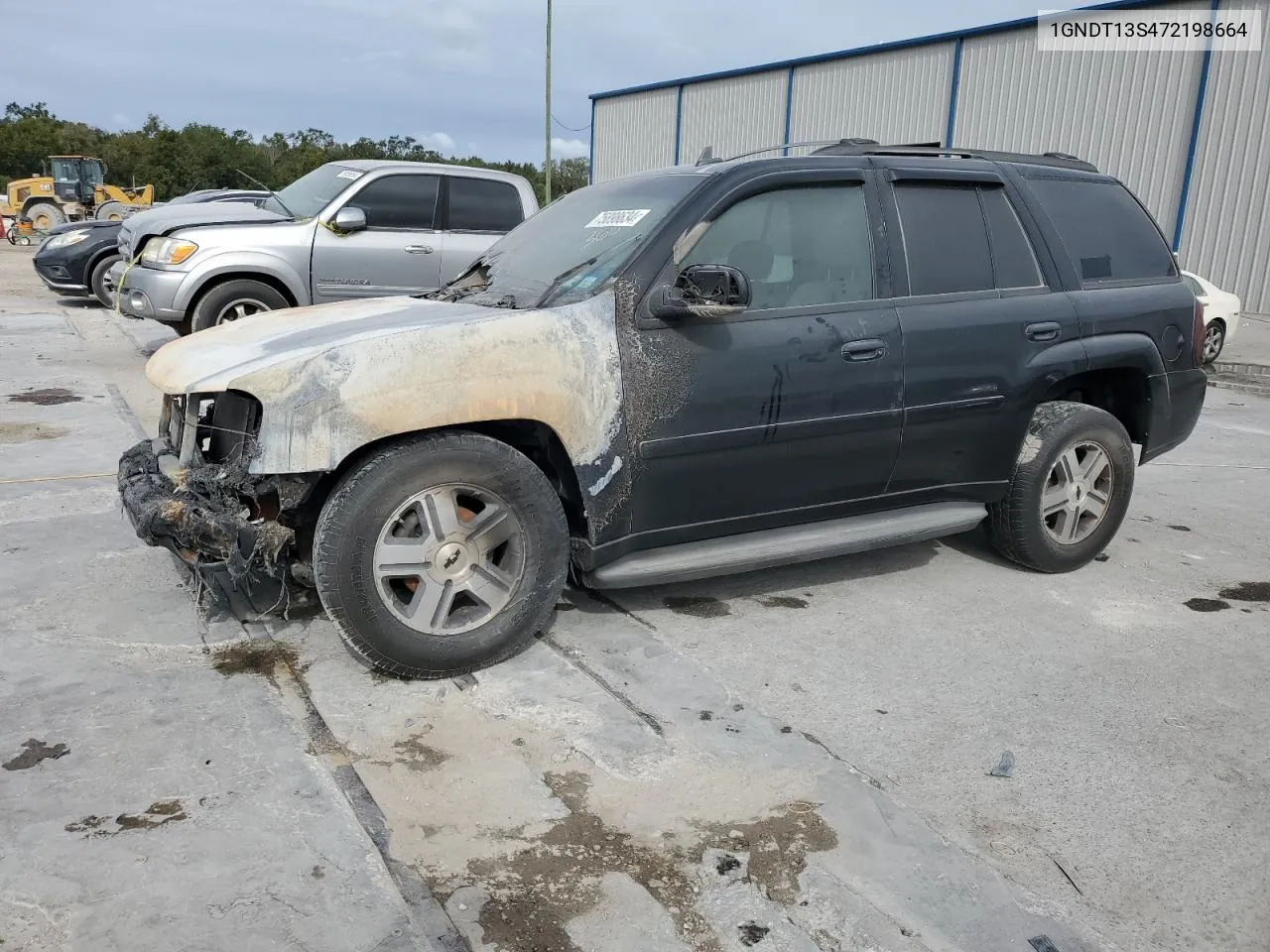 2007 Chevrolet Trailblazer Ls VIN: 1GNDT13S472198664 Lot: 75898634