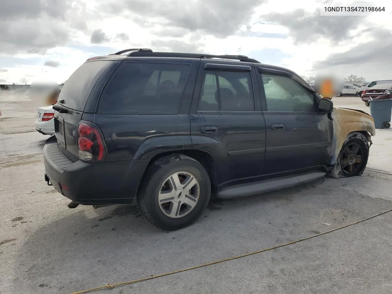 2007 Chevrolet Trailblazer Ls VIN: 1GNDT13S472198664 Lot: 75898634