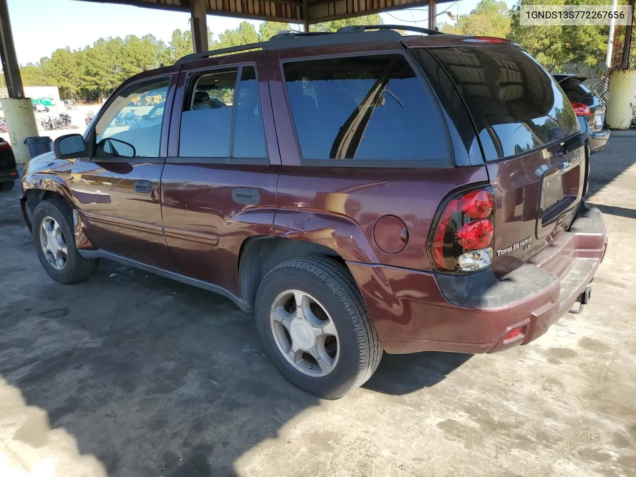 2007 Chevrolet Trailblazer Ls VIN: 1GNDS13S772267656 Lot: 76820274