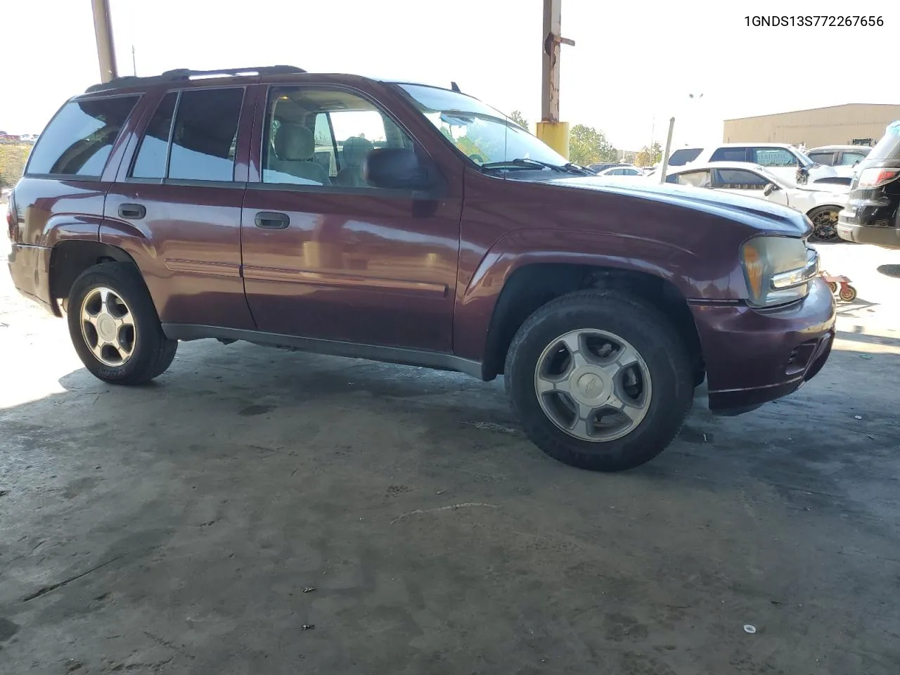 2007 Chevrolet Trailblazer Ls VIN: 1GNDS13S772267656 Lot: 76820274