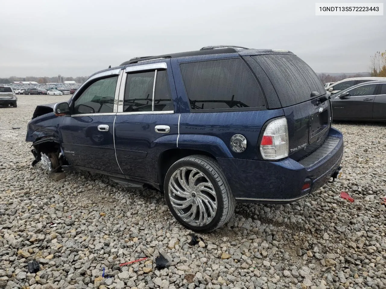 2007 Chevrolet Trailblazer Ls VIN: 1GNDT13S572223443 Lot: 77015254