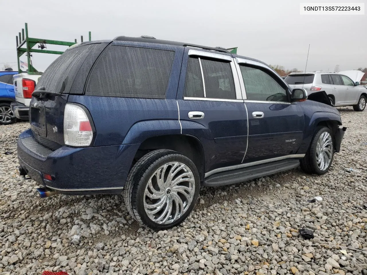 2007 Chevrolet Trailblazer Ls VIN: 1GNDT13S572223443 Lot: 77015254