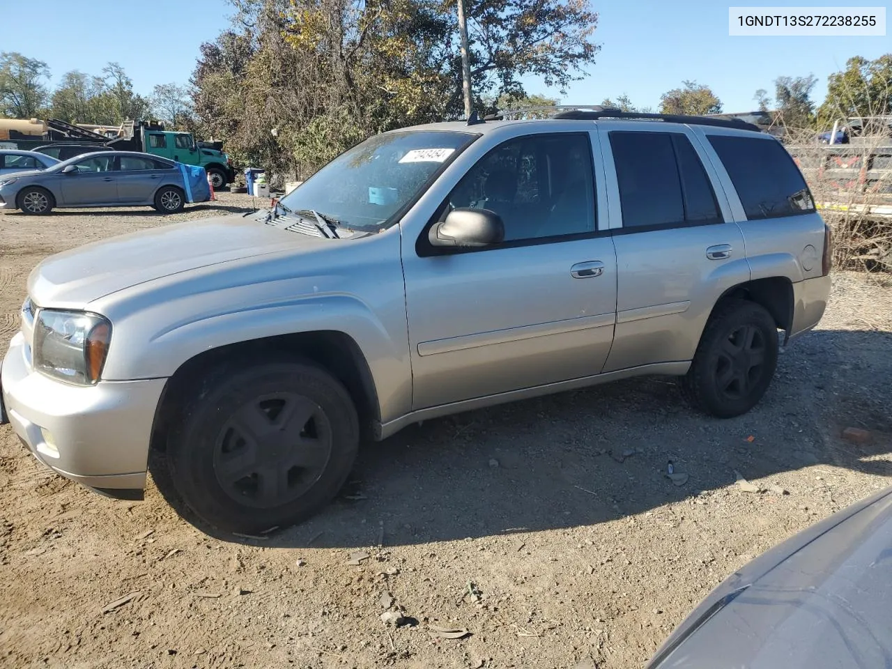 2007 Chevrolet Trailblazer Ls VIN: 1GNDT13S272238255 Lot: 77043454