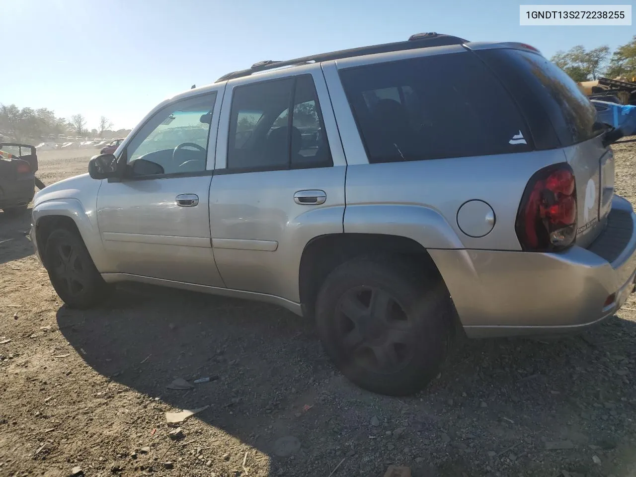 2007 Chevrolet Trailblazer Ls VIN: 1GNDT13S272238255 Lot: 77043454