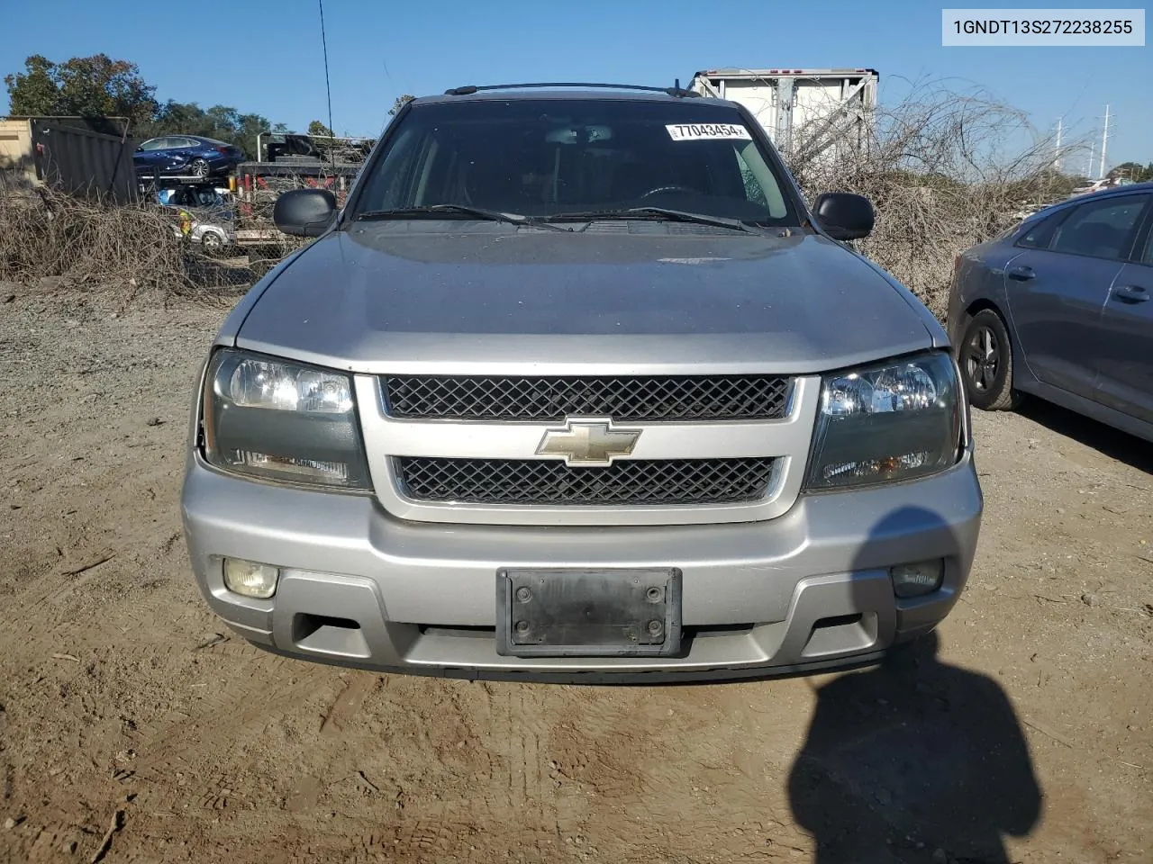 2007 Chevrolet Trailblazer Ls VIN: 1GNDT13S272238255 Lot: 77043454