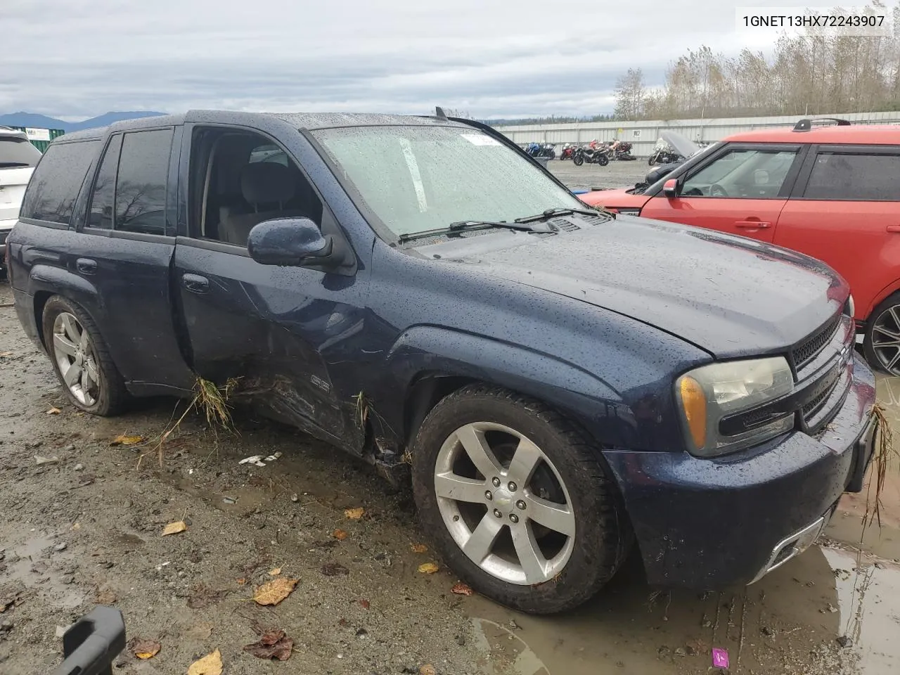 2007 Chevrolet Trailblazer Ss VIN: 1GNET13HX72243907 Lot: 77132624