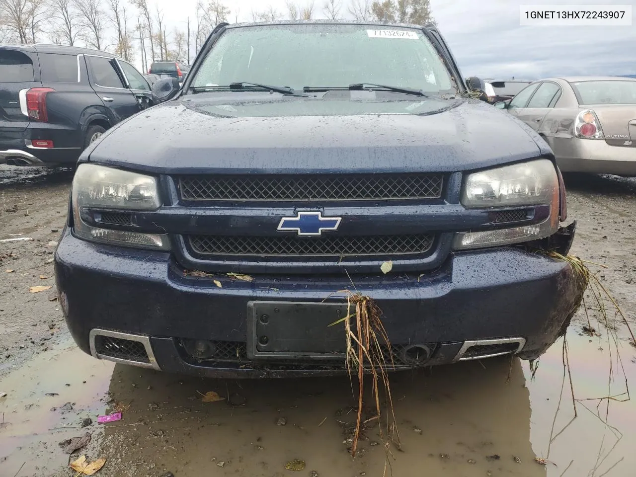 2007 Chevrolet Trailblazer Ss VIN: 1GNET13HX72243907 Lot: 77132624