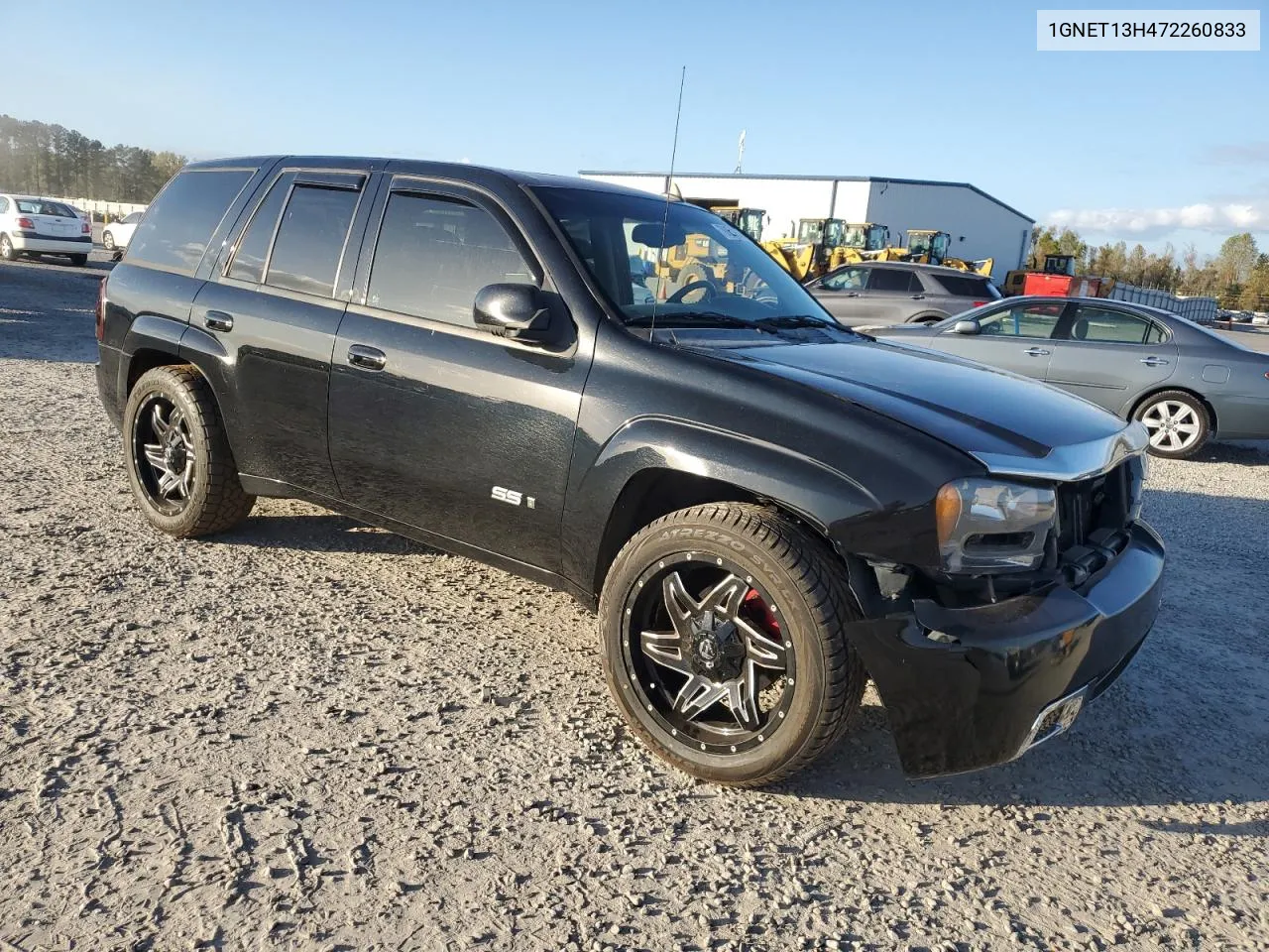 2007 Chevrolet Trailblazer Ss VIN: 1GNET13H472260833 Lot: 78863204