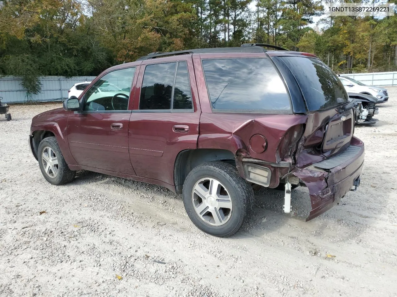 1GNDT13S872269221 2007 Chevrolet Trailblazer Ls