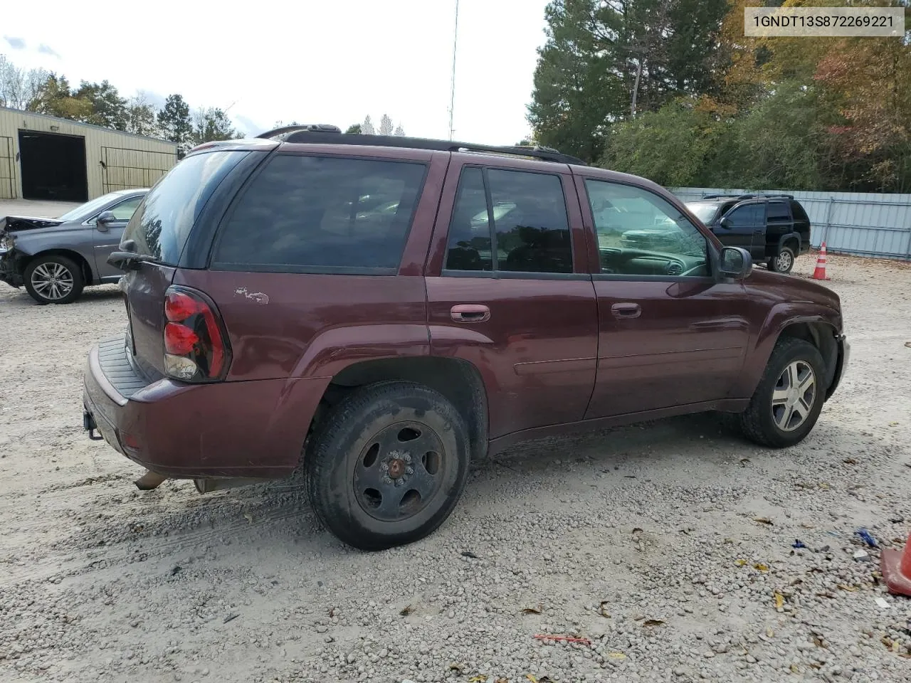 2007 Chevrolet Trailblazer Ls VIN: 1GNDT13S872269221 Lot: 78978754