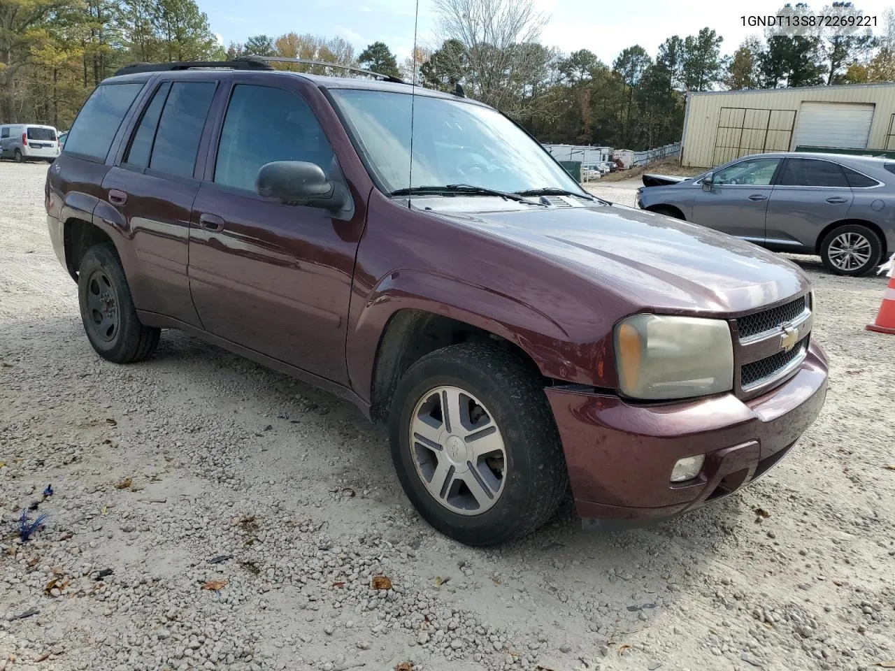 1GNDT13S872269221 2007 Chevrolet Trailblazer Ls