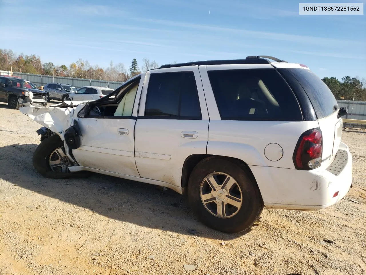 2007 Chevrolet Trailblazer Ls VIN: 1GNDT13S672281562 Lot: 79432734