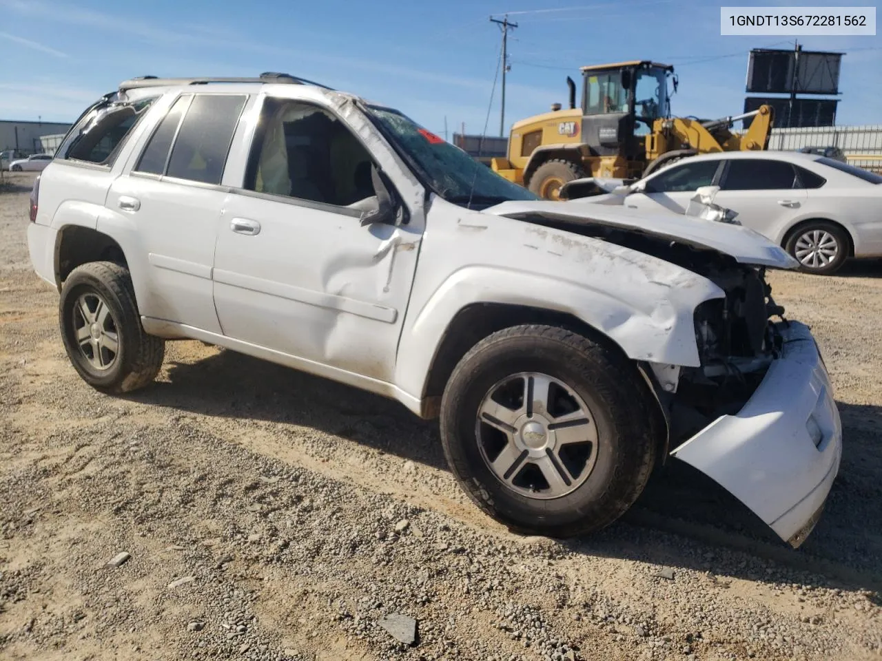 2007 Chevrolet Trailblazer Ls VIN: 1GNDT13S672281562 Lot: 79432734