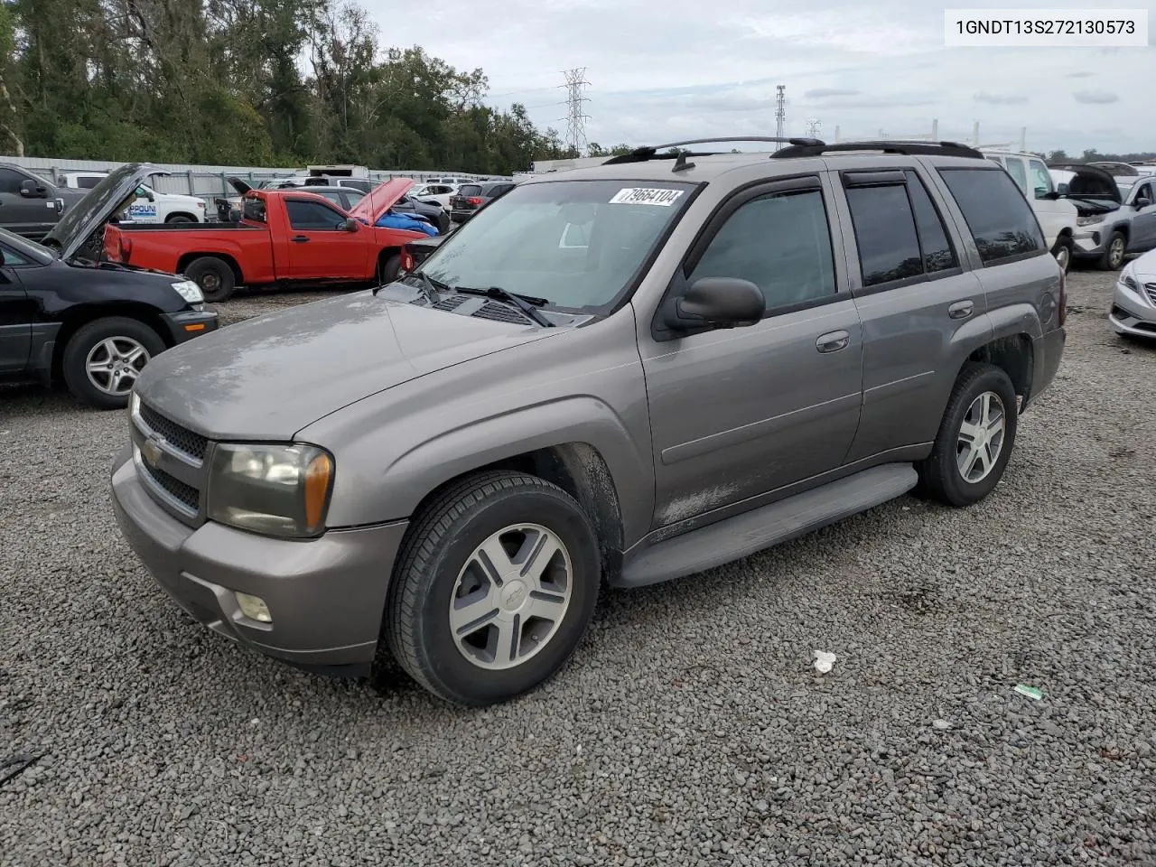 2007 Chevrolet Trailblazer Ls VIN: 1GNDT13S272130573 Lot: 79664104