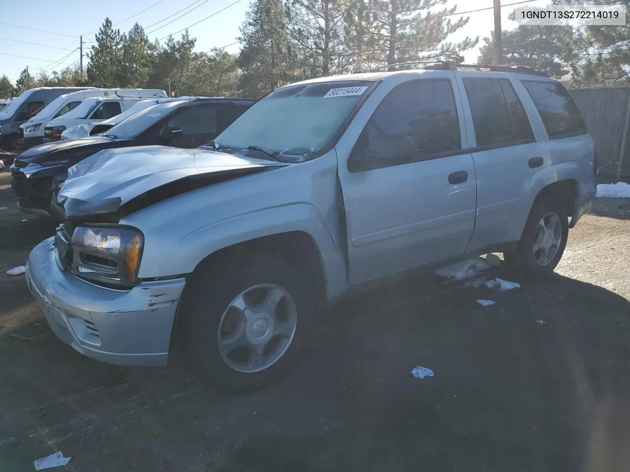 1GNDT13S272214019 2007 Chevrolet Trailblazer Ls