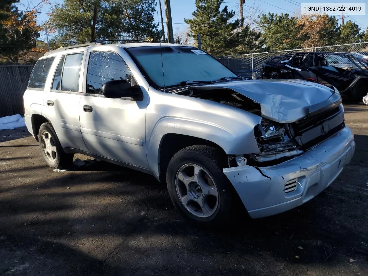 1GNDT13S272214019 2007 Chevrolet Trailblazer Ls