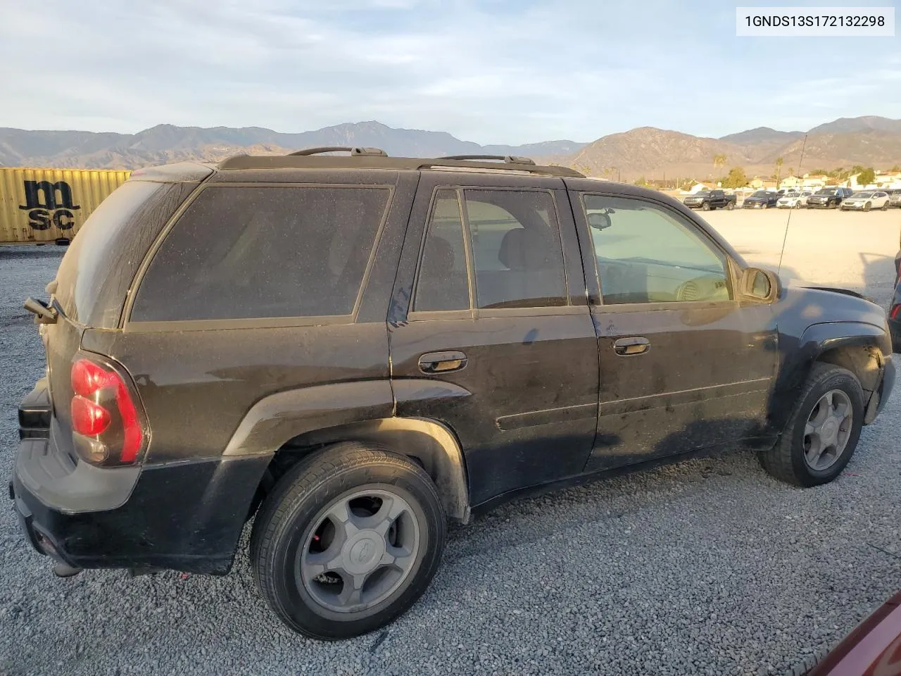 2007 Chevrolet Trailblazer Ls VIN: 1GNDS13S172132298 Lot: 81386934