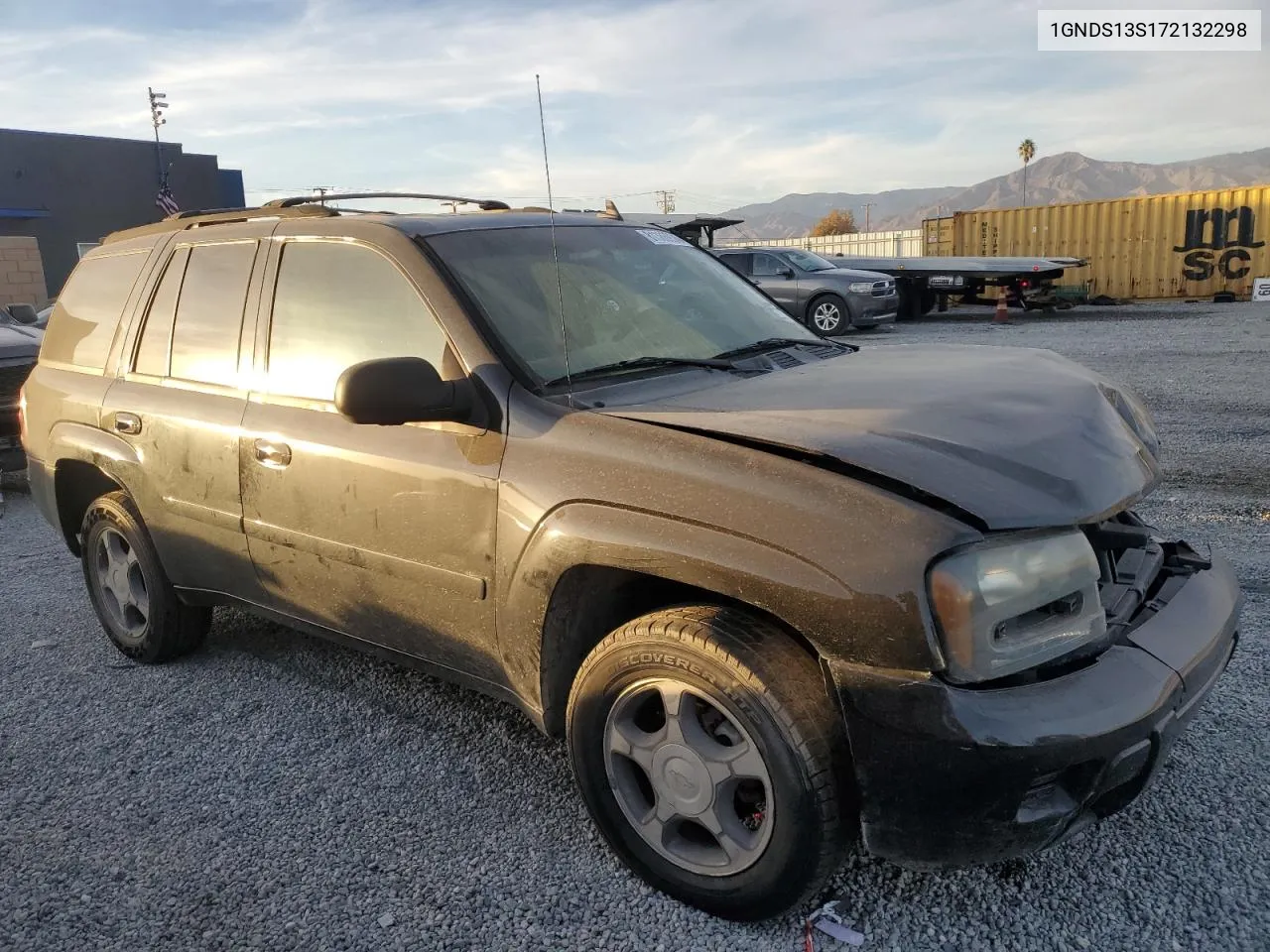 2007 Chevrolet Trailblazer Ls VIN: 1GNDS13S172132298 Lot: 81386934