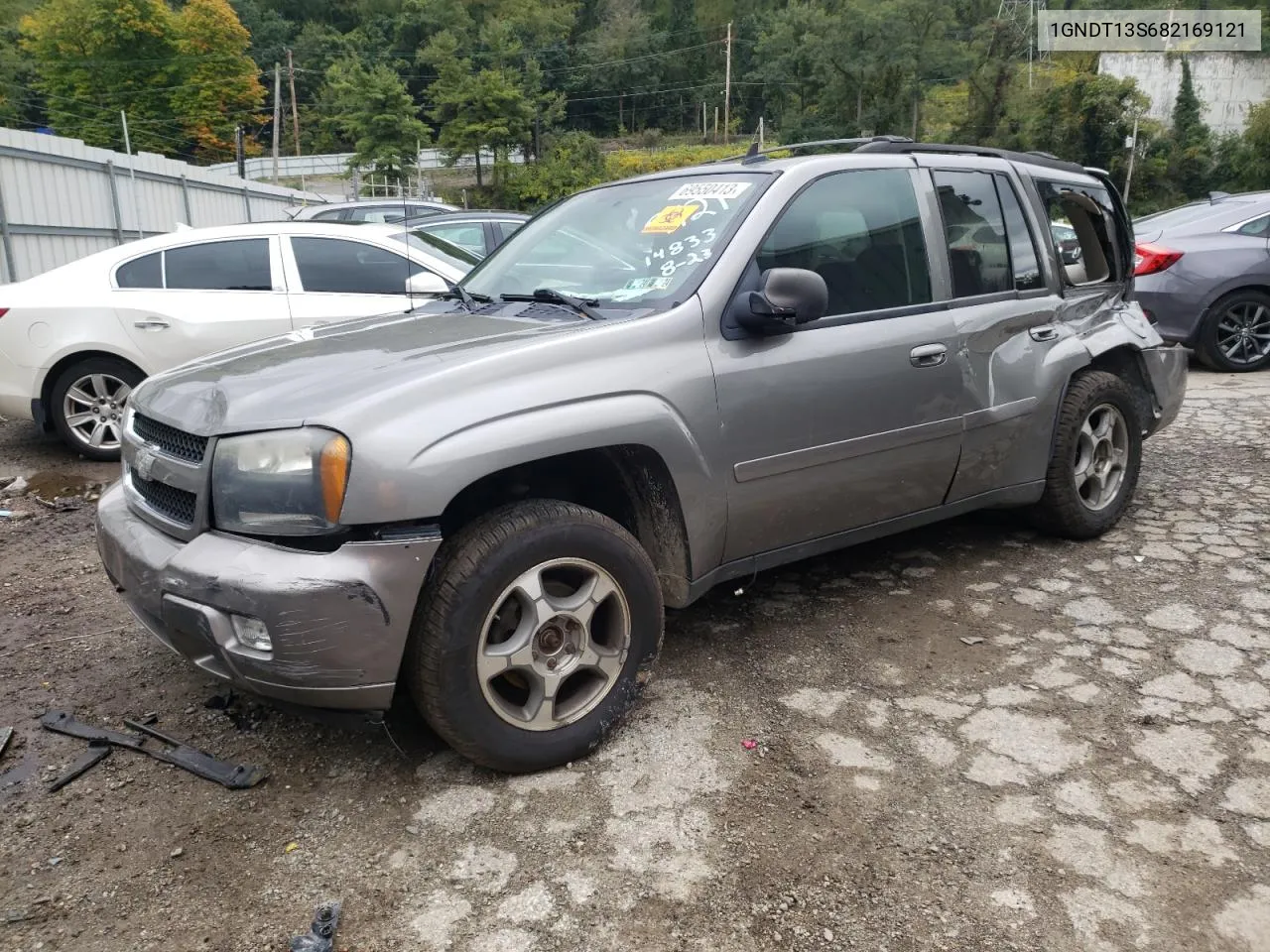 2008 Chevrolet Trailblazer Ls VIN: 1GNDT13S682169121 Lot: 55071934