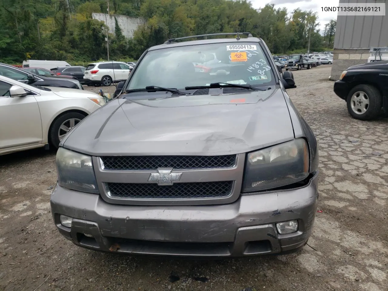 2008 Chevrolet Trailblazer Ls VIN: 1GNDT13S682169121 Lot: 55071934