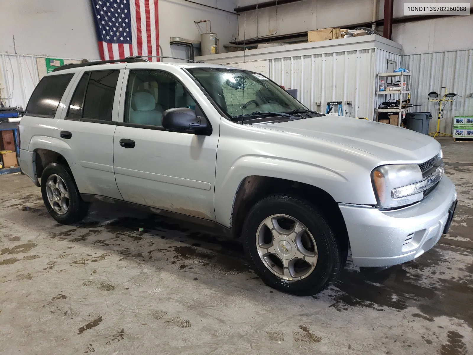 2008 Chevrolet Trailblazer Ls VIN: 1GNDT13S782260088 Lot: 63435254