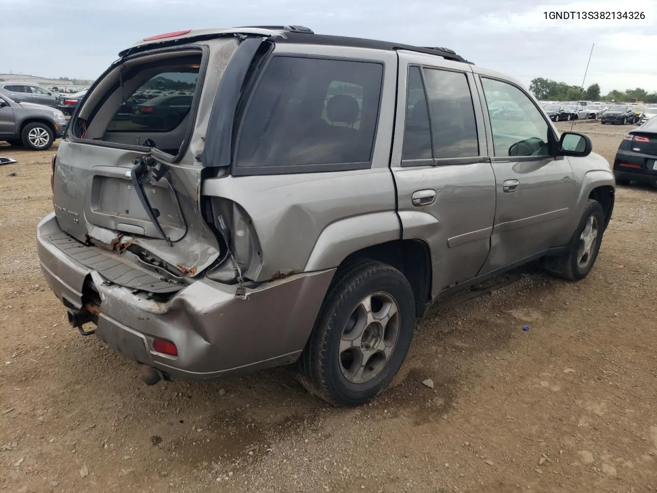 2008 Chevrolet Trailblazer Ls VIN: 1GNDT13S382134326 Lot: 64202484