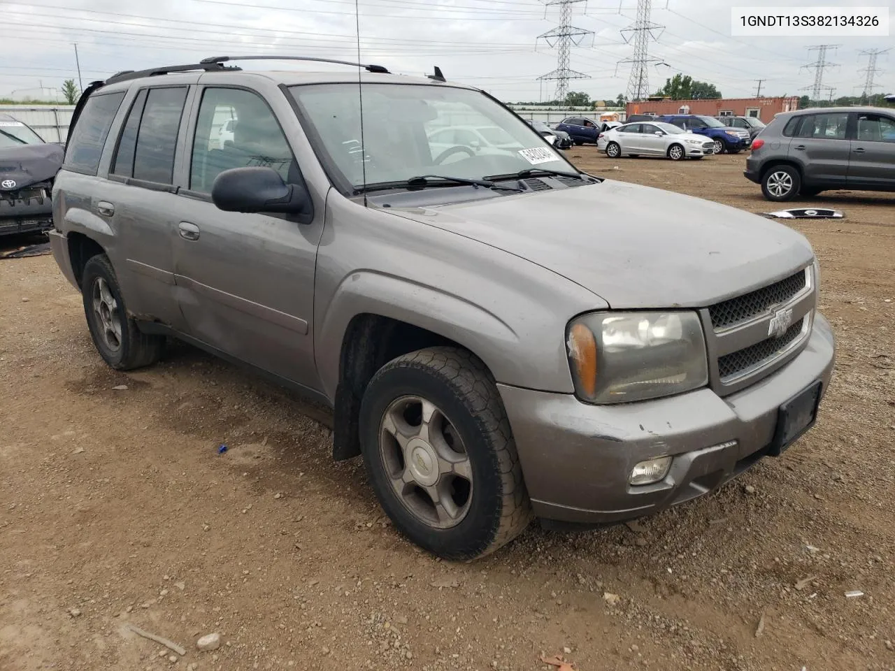 1GNDT13S382134326 2008 Chevrolet Trailblazer Ls