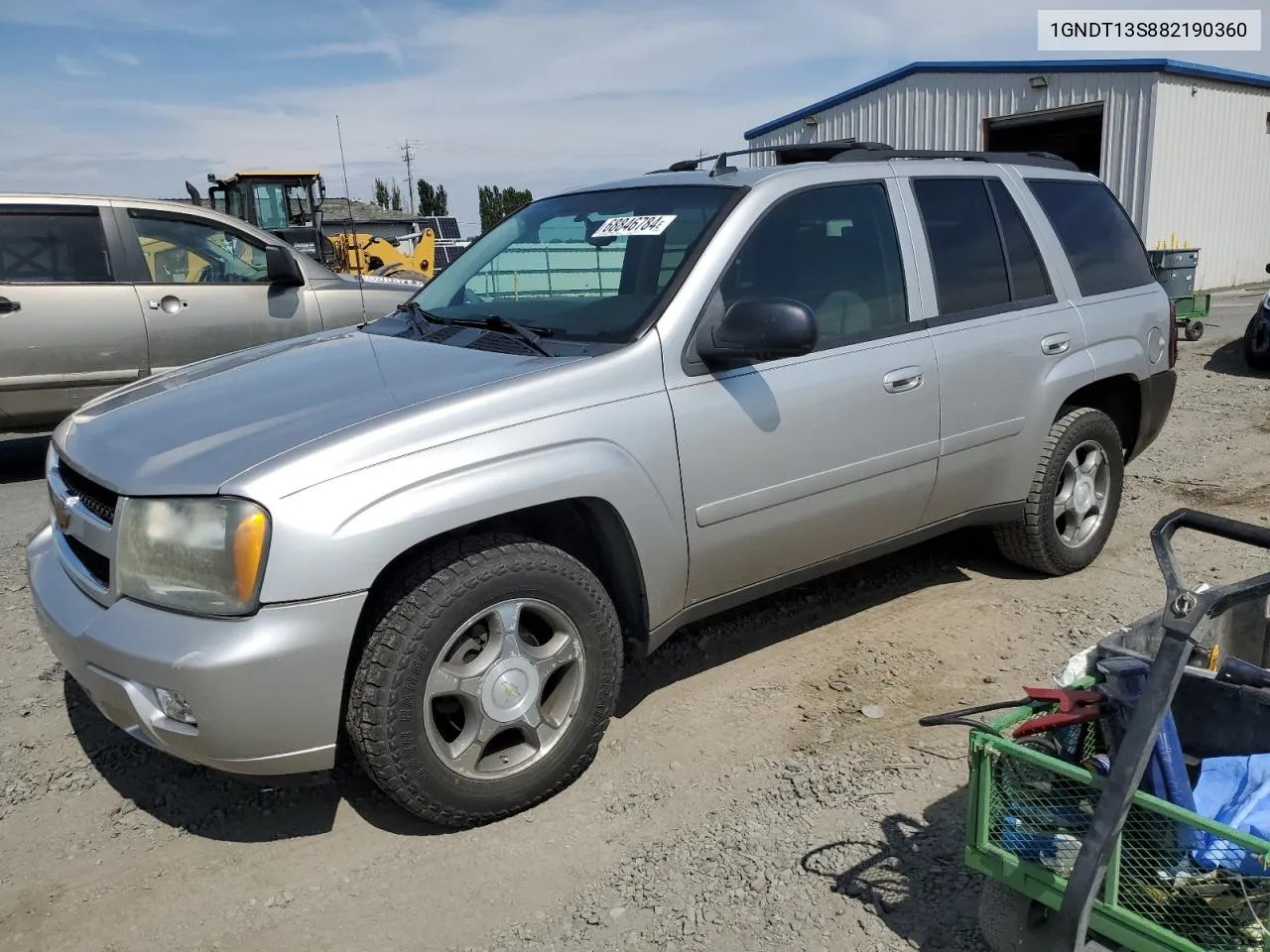 1GNDT13S882190360 2008 Chevrolet Trailblazer Ls