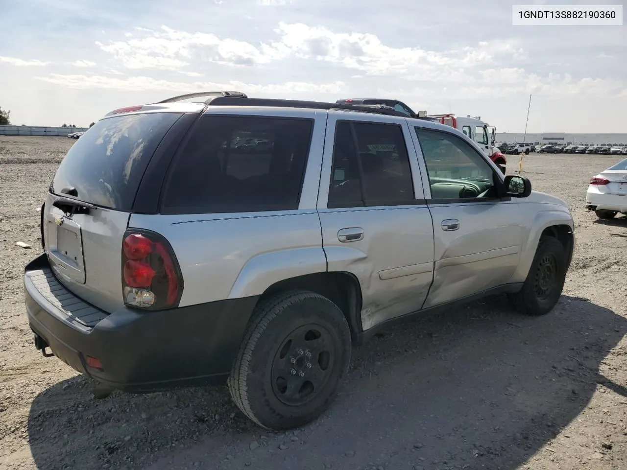 2008 Chevrolet Trailblazer Ls VIN: 1GNDT13S882190360 Lot: 68846784