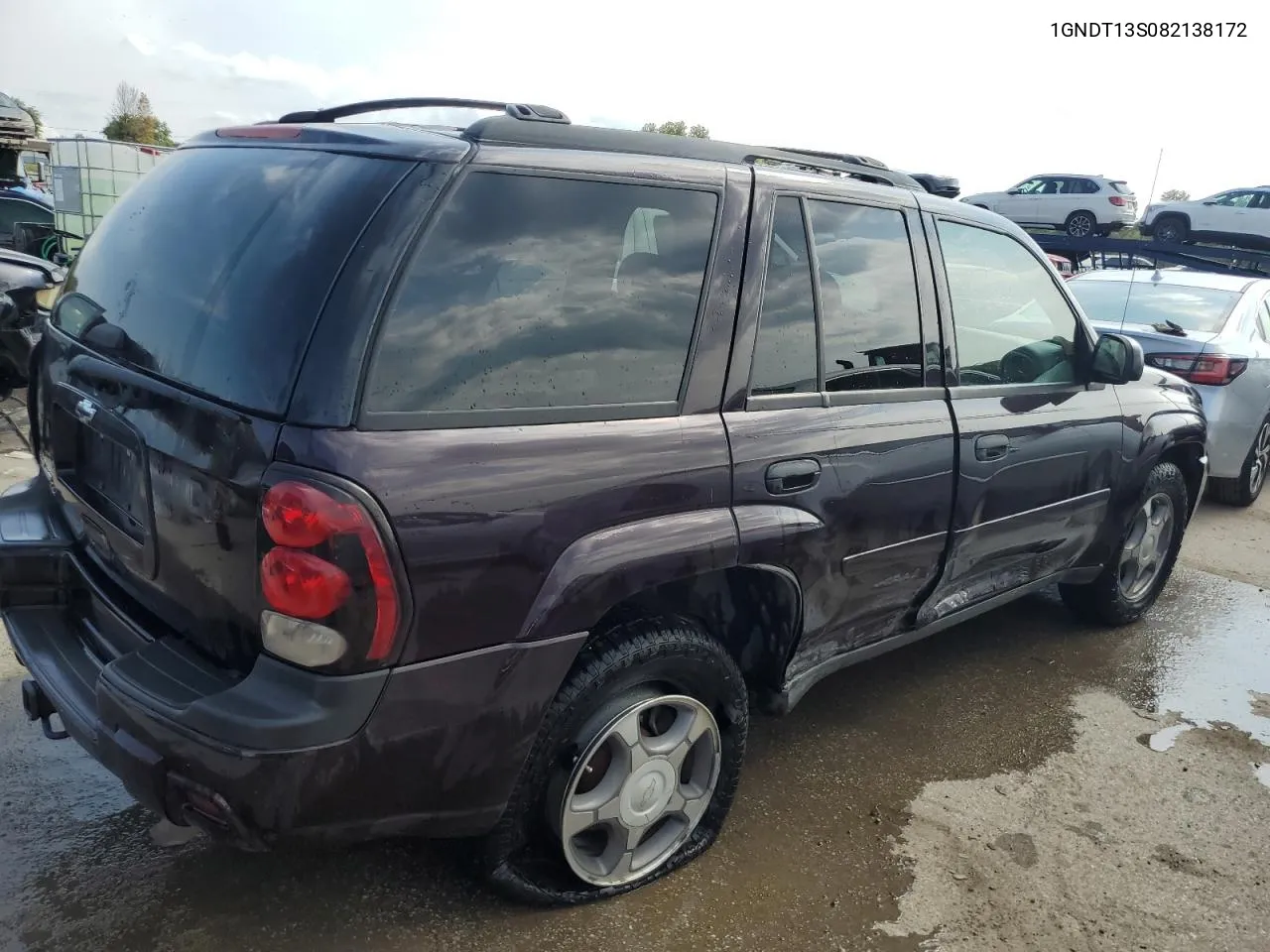 2008 Chevrolet Trailblazer Ls VIN: 1GNDT13S082138172 Lot: 69107934