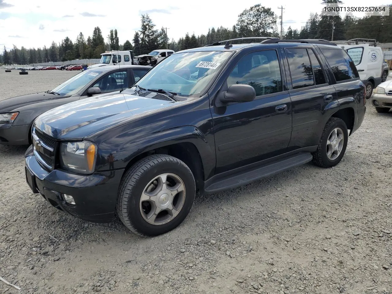 2008 Chevrolet Trailblazer Ls VIN: 1GNDT13SX82257654 Lot: 69728144