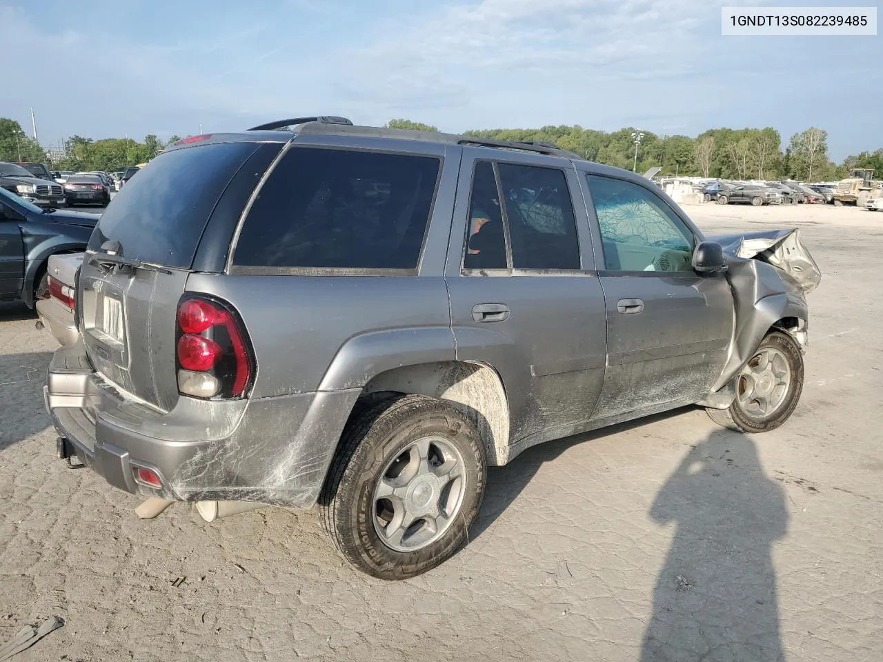 1GNDT13S082239485 2008 Chevrolet Trailblazer Ls