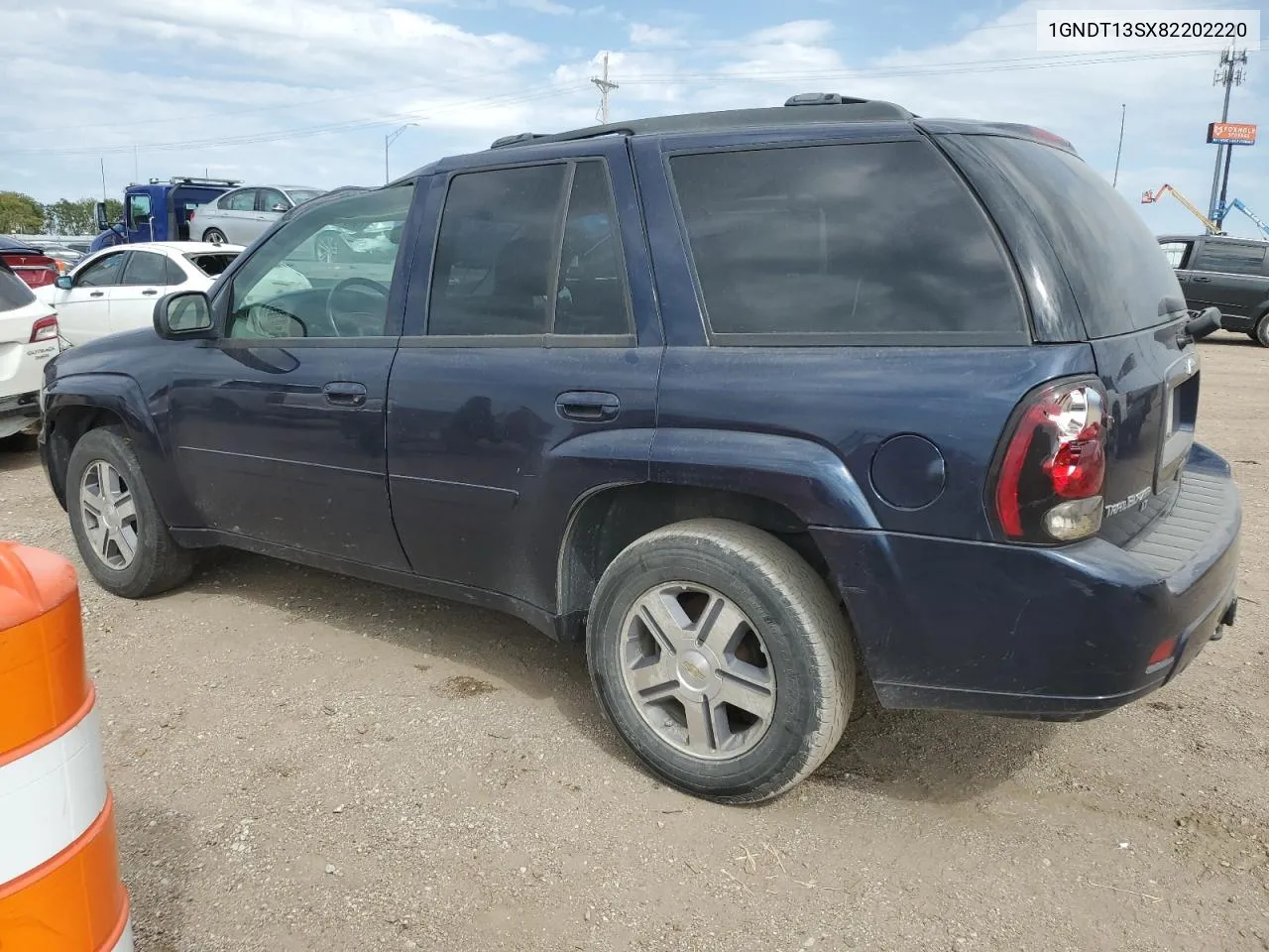 2008 Chevrolet Trailblazer Ls VIN: 1GNDT13SX82202220 Lot: 70384544