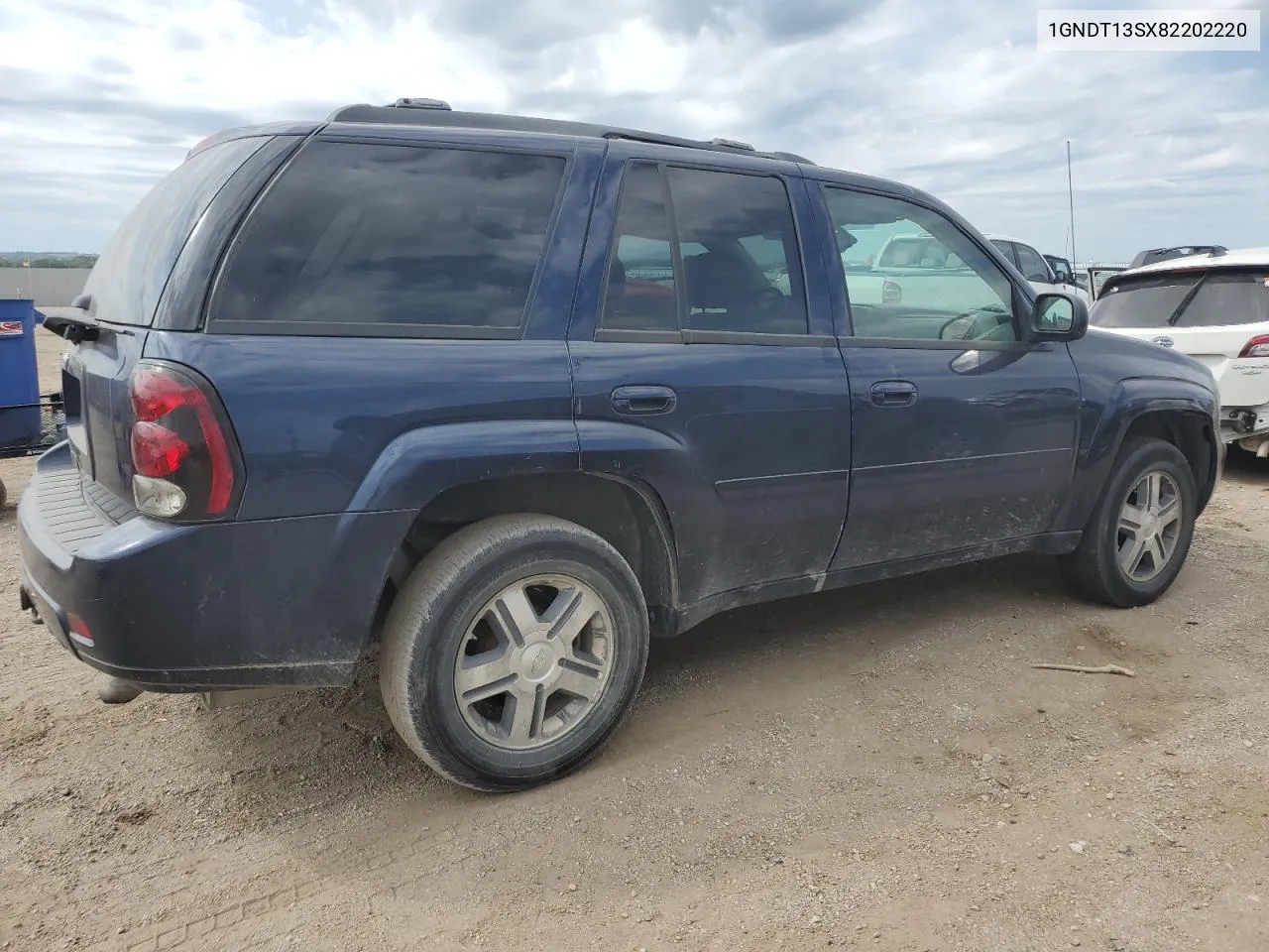 2008 Chevrolet Trailblazer Ls VIN: 1GNDT13SX82202220 Lot: 70384544